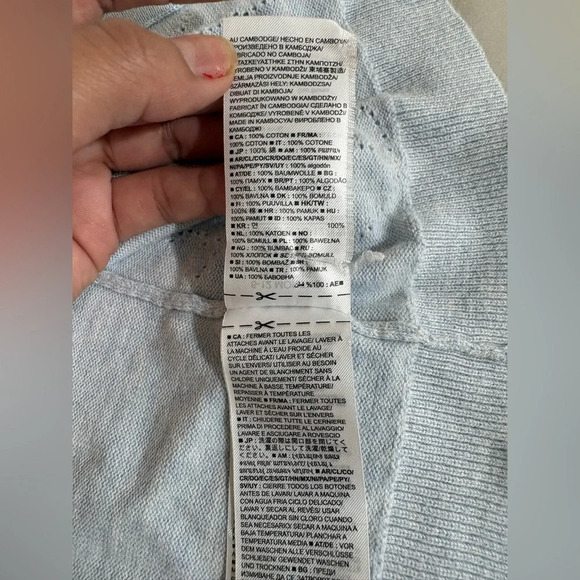 GAP Baby Cardigan Size 6-12M - Picture 3 of 6